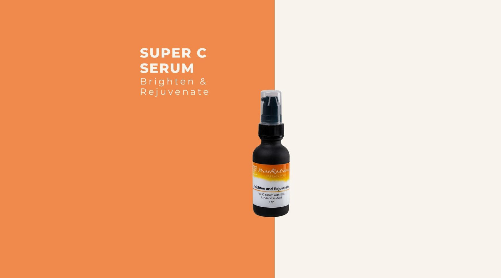 Unlocking Radiant Skin: The Power of L-Ascorbic Acid (Vitamin C) in Mao Radiance's Super C Serum