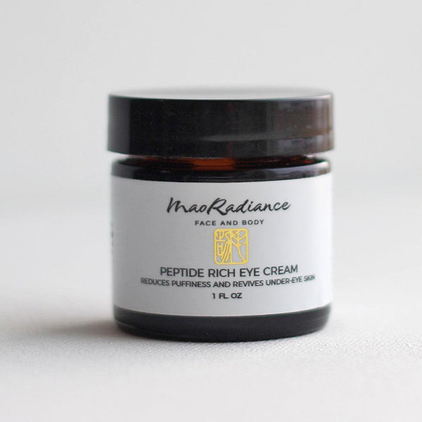 Peptide Rich Eye Cream with Caffeine Best Depuffing Eye Cream